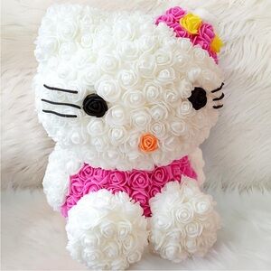 Handmade rose kitty